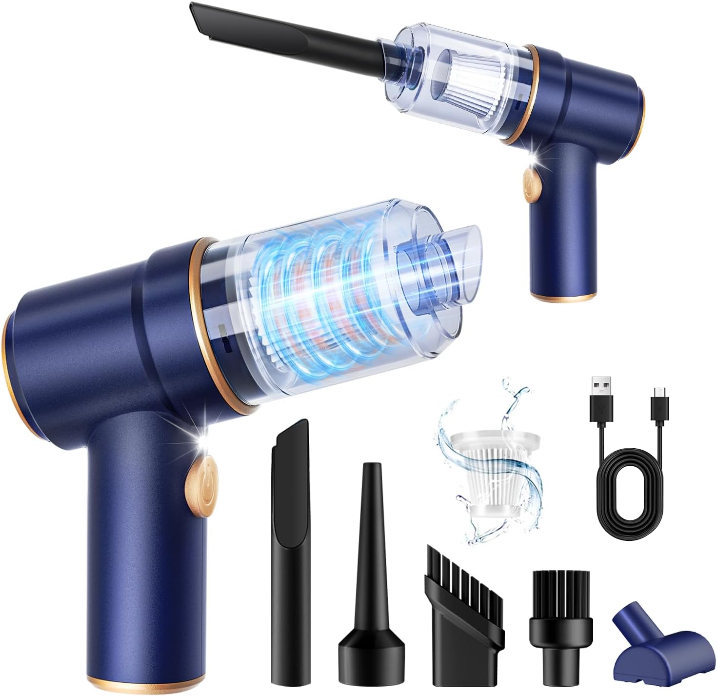 Aspirateur KMM 9000Pa 2-en-1